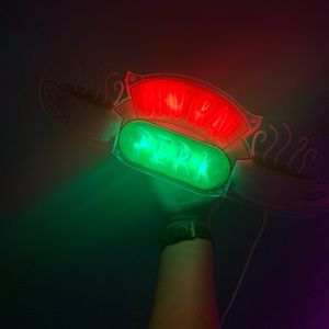 LED central perk sign